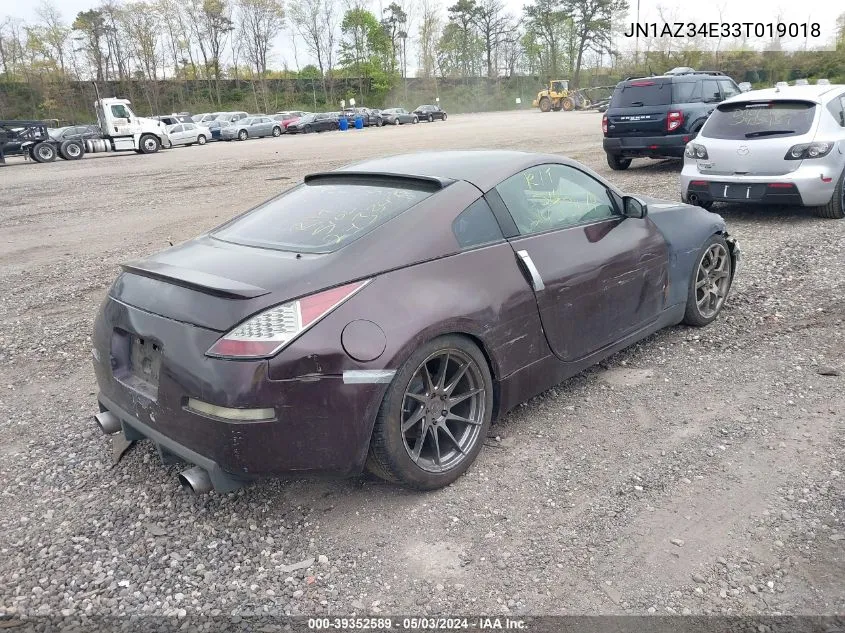 JN1AZ34E33T019018 2003 Nissan 350Z Touring