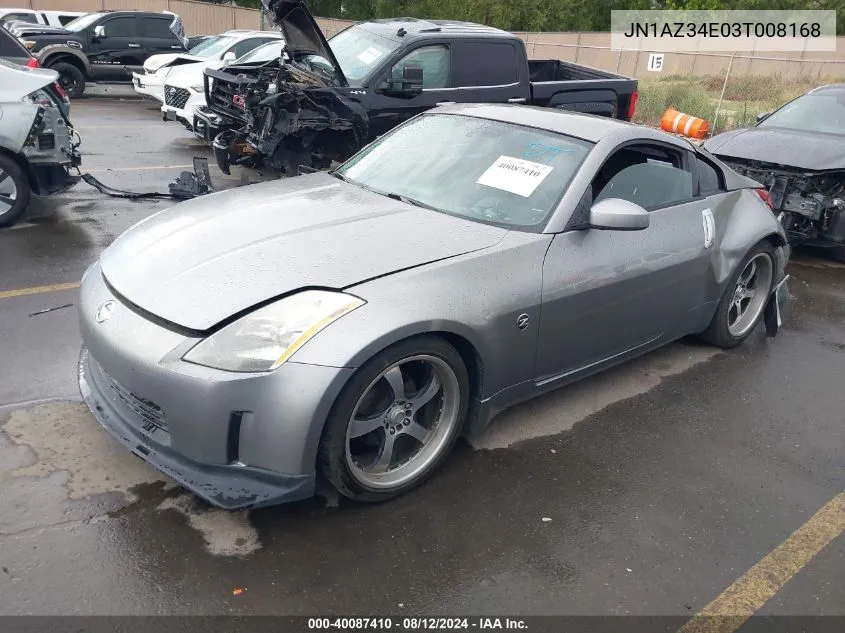 JN1AZ34E03T008168 2003 Nissan 350Z Touring