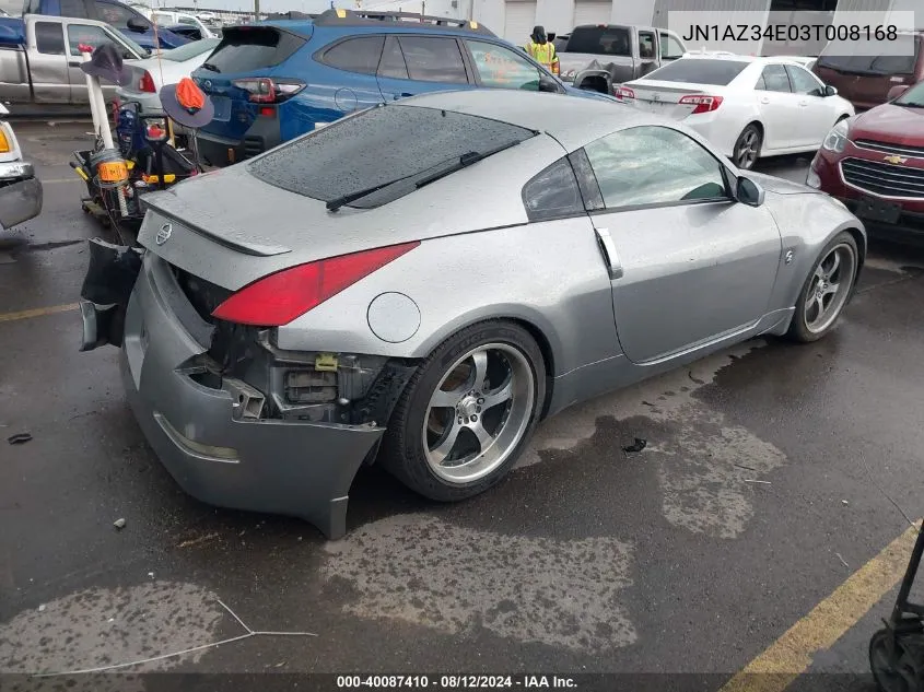 JN1AZ34E03T008168 2003 Nissan 350Z Touring