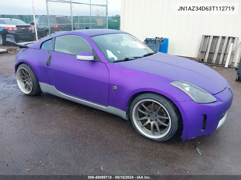 JN1AZ34D63T112719 2003 Nissan 350Z Performance