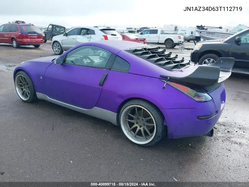 JN1AZ34D63T112719 2003 Nissan 350Z Performance