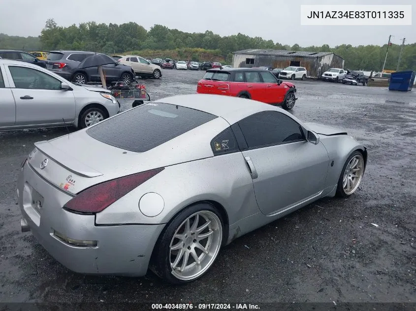 JN1AZ34E83T011335 2003 Nissan 350Z Touring