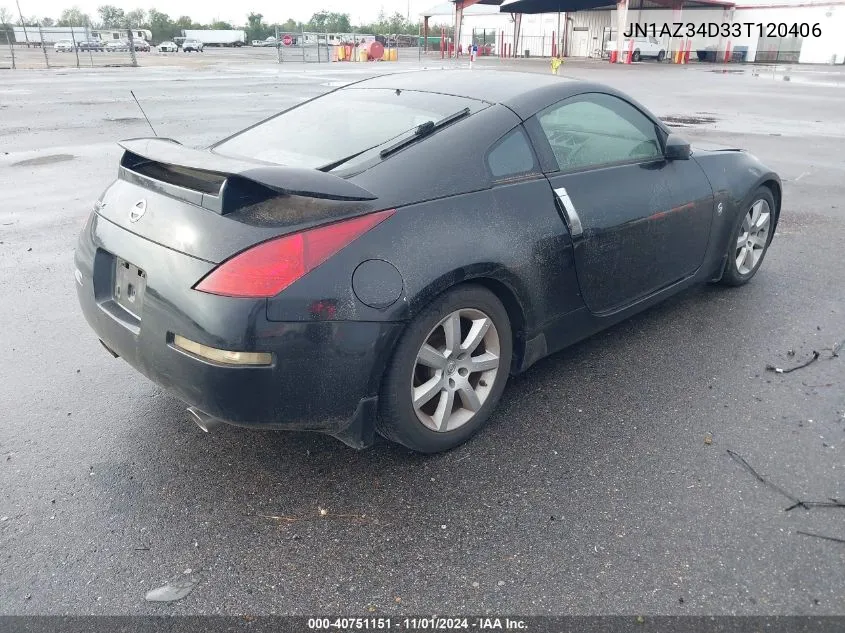 JN1AZ34D33T120406 2003 Nissan 350Z Enthusiast