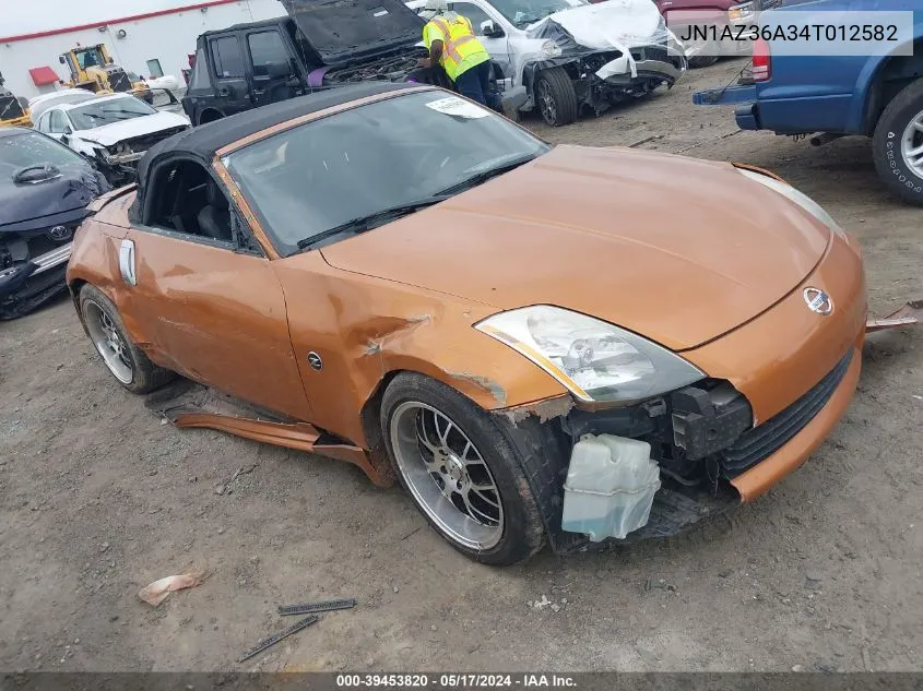 JN1AZ36A34T012582 2004 Nissan 350Z Touring