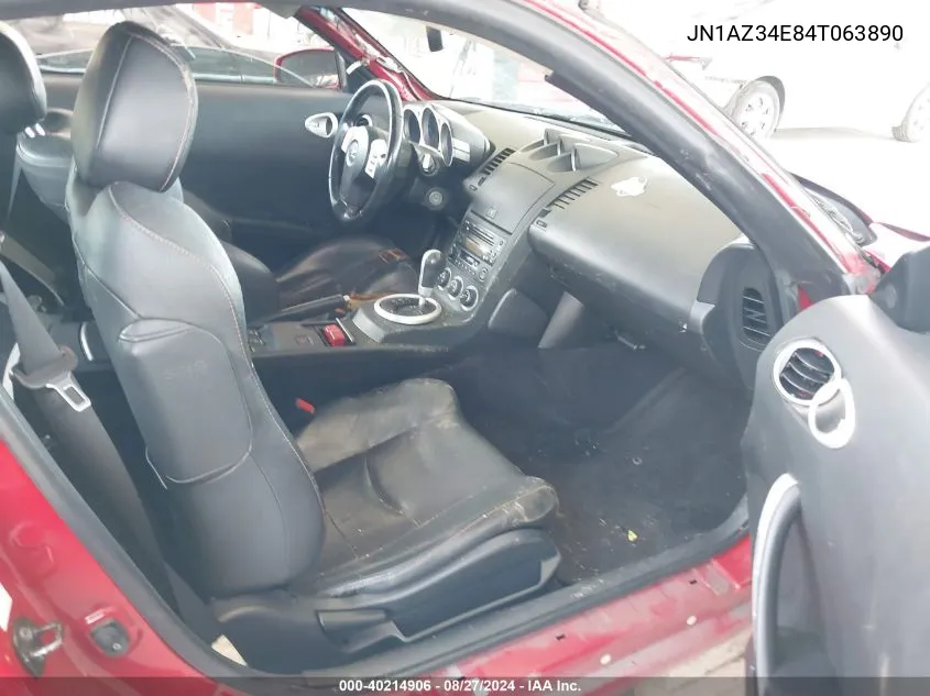 JN1AZ34E84T063890 2004 Nissan 350Z Touring