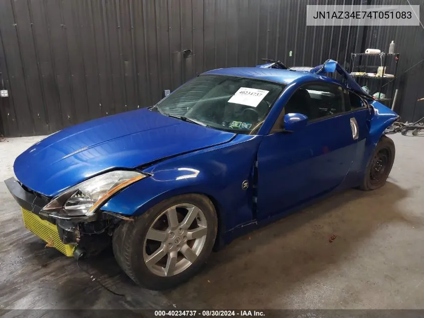 JN1AZ34E74T051083 2004 Nissan 350Z Enthusiast