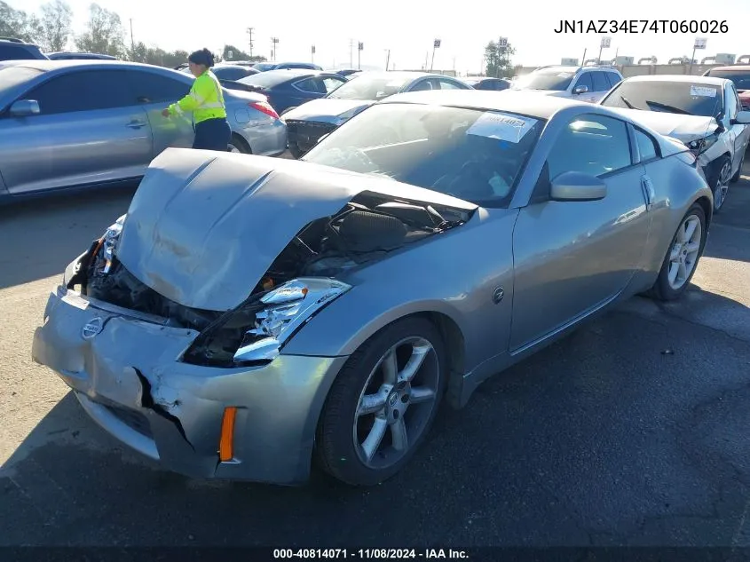 JN1AZ34E74T060026 2004 Nissan 350Z Touring