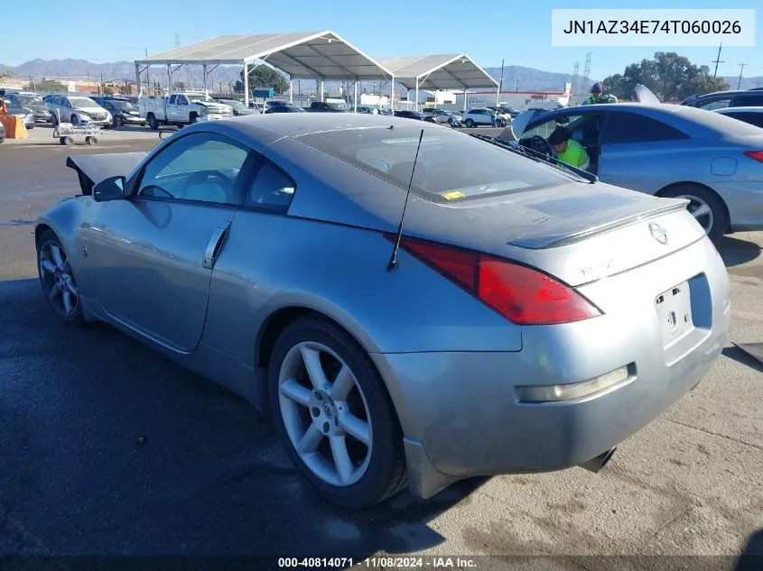 JN1AZ34E74T060026 2004 Nissan 350Z Touring