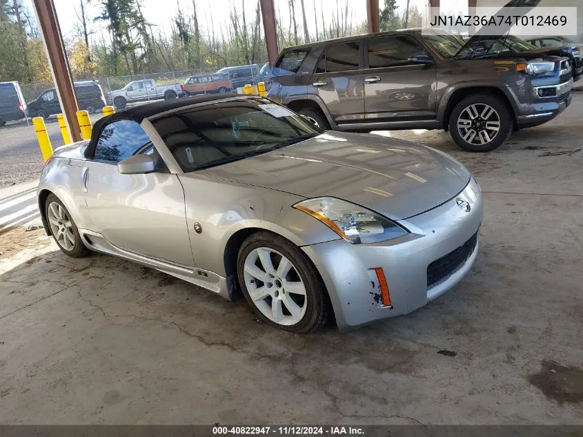 JN1AZ36A74T012469 2004 Nissan 350Z Touring