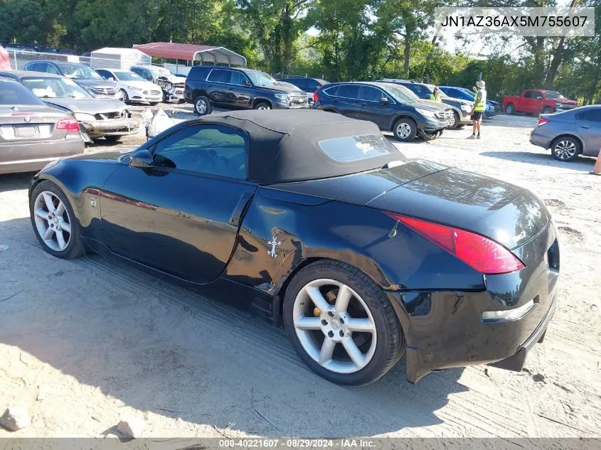 JN1AZ36AX5M755607 2005 Nissan 350Z Grand Touring