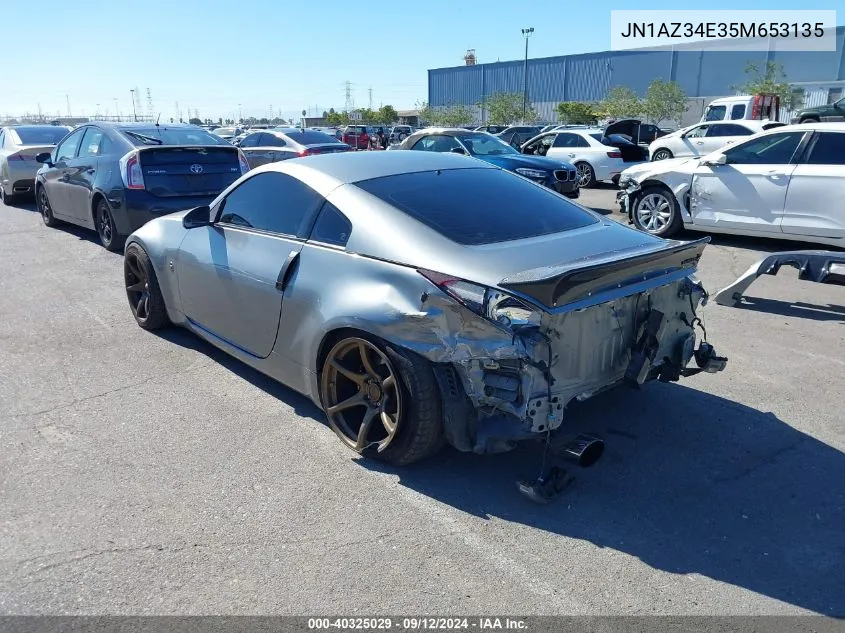 JN1AZ34E35M653135 2005 Nissan 350Z Coupe