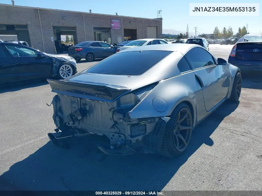 JN1AZ34E35M653135 2005 Nissan 350Z Coupe