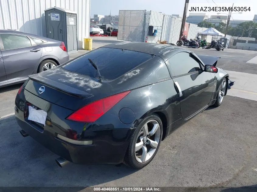 2005 Nissan 350Z Anniversary Edition VIN: JN1AZ34E35M653054 Lot: 40468851