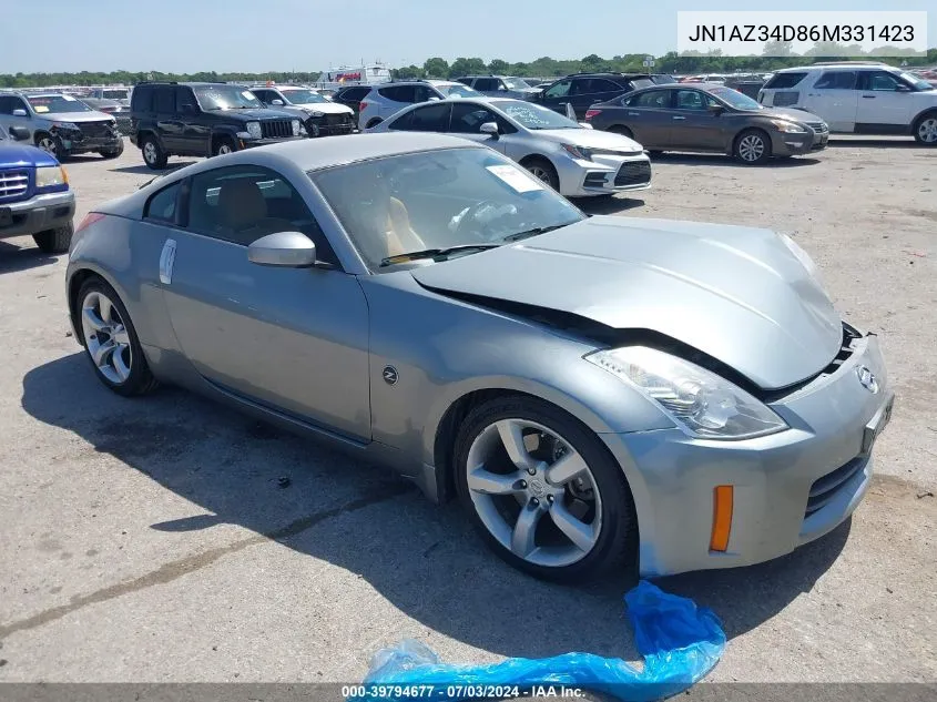 JN1AZ34D86M331423 2006 Nissan 350Z Touring