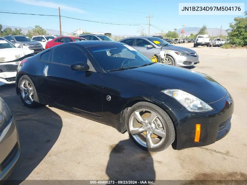 2007 Nissan 350Z Enthusiast VIN: JN1BZ34D97M504176 Lot: 40400273