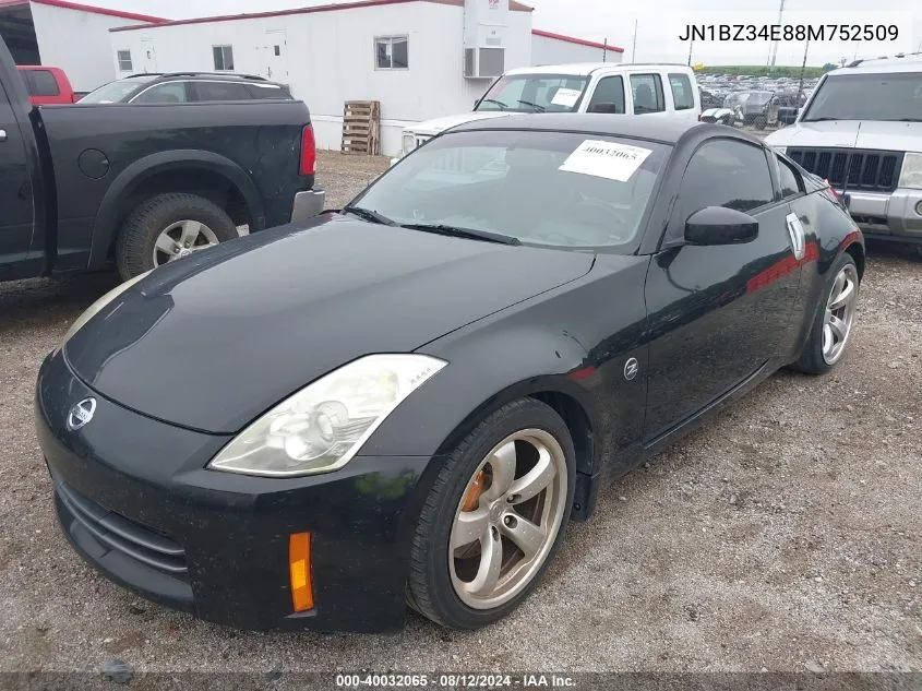 JN1BZ34E88M752509 2008 Nissan 350Z Grand Touring