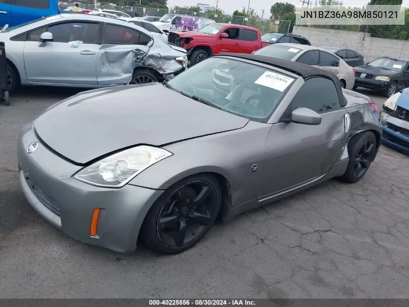 JN1BZ36A98M850121 2008 Nissan 350Z Touring