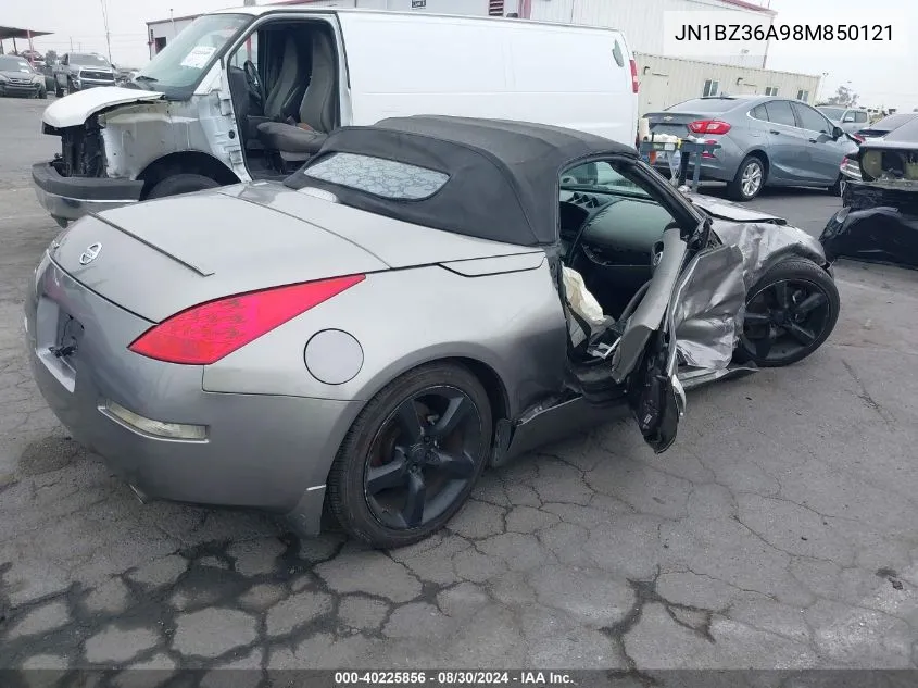 JN1BZ36A98M850121 2008 Nissan 350Z Touring