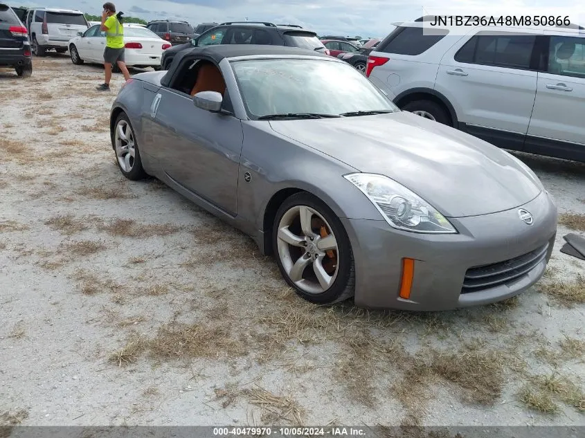 2008 Nissan 350Z Grand Touring VIN: JN1BZ36A48M850866 Lot: 40479970