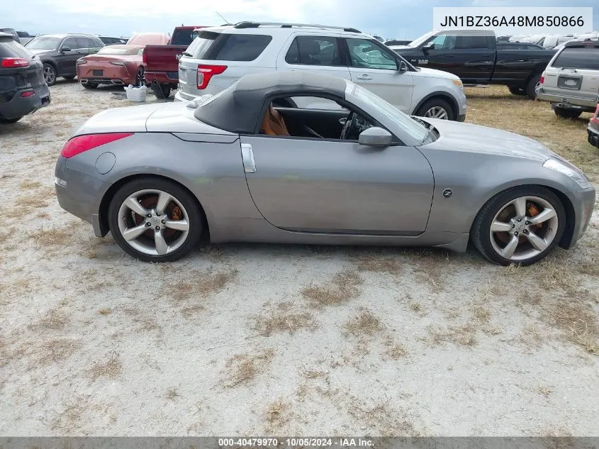 2008 Nissan 350Z Grand Touring VIN: JN1BZ36A48M850866 Lot: 40479970