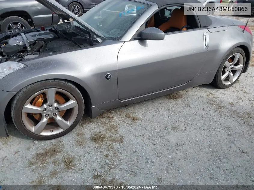 2008 Nissan 350Z Grand Touring VIN: JN1BZ36A48M850866 Lot: 40479970