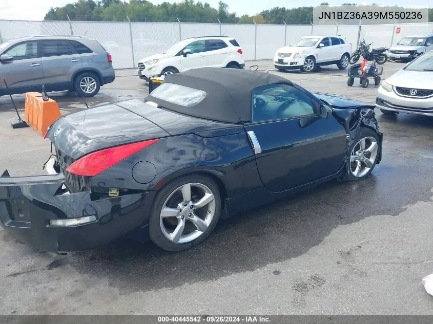 2009 Nissan 350Z Touring VIN: JN1BZ36A39M550236 Lot: 40445542