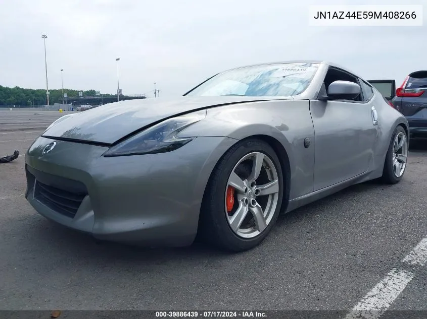 2009 Nissan 370Z Touring VIN: JN1AZ44E59M408266 Lot: 39886439