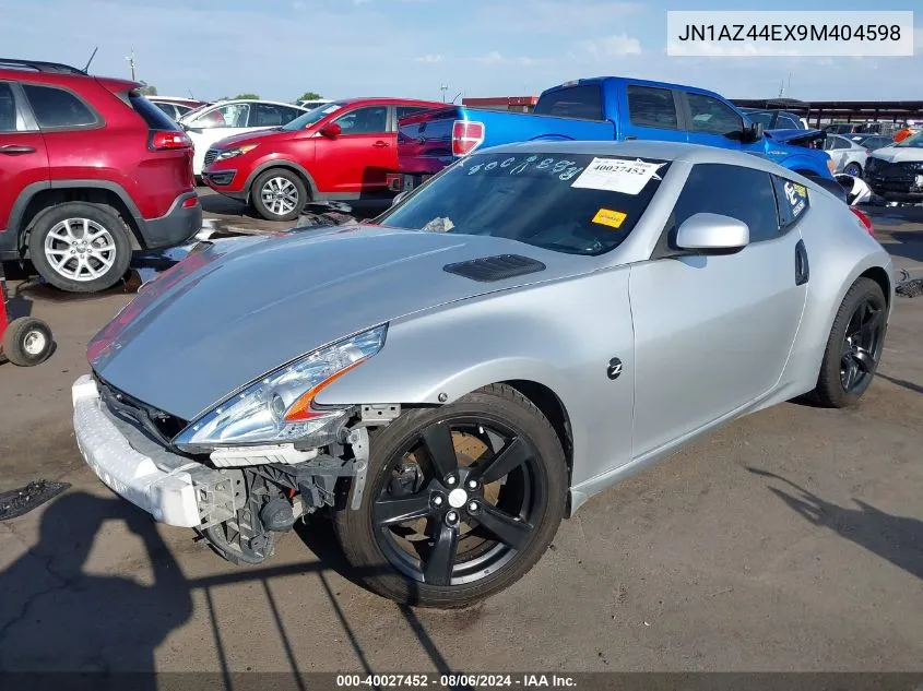 JN1AZ44EX9M404598 2009 Nissan 370Z