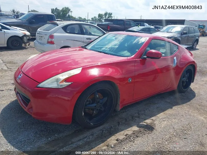 JN1AZ44EX9M400843 2009 Nissan 370Z Touring