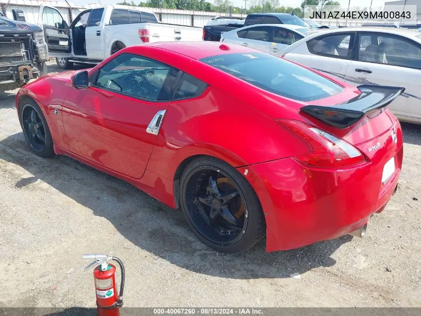 JN1AZ44EX9M400843 2009 Nissan 370Z Touring