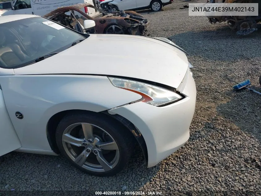 2009 Nissan 370Z VIN: JN1AZ44E39M402143 Lot: 40280018