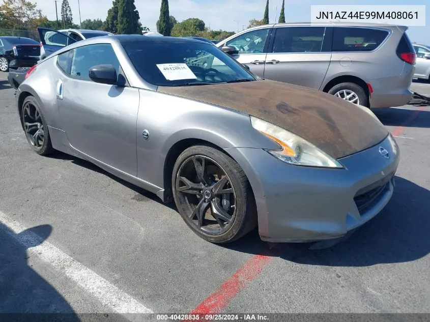 2009 Nissan 370Z VIN: JN1AZ44E99M408061 Lot: 40428835