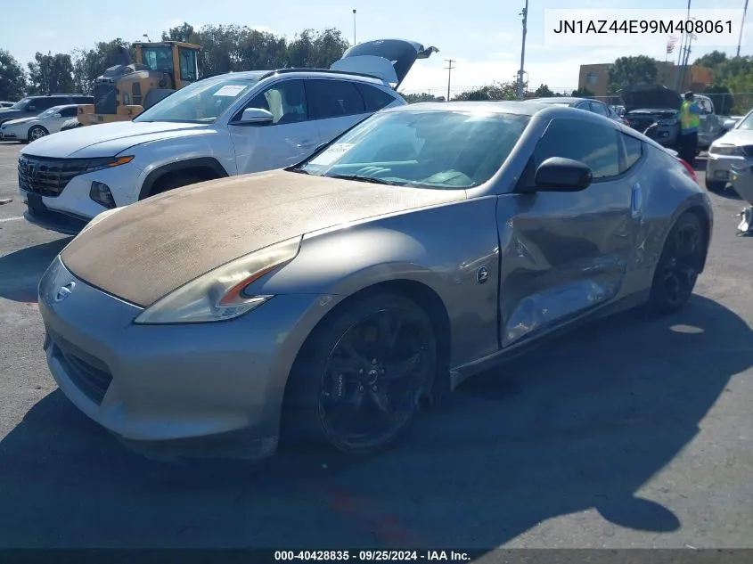 2009 Nissan 370Z VIN: JN1AZ44E99M408061 Lot: 40428835