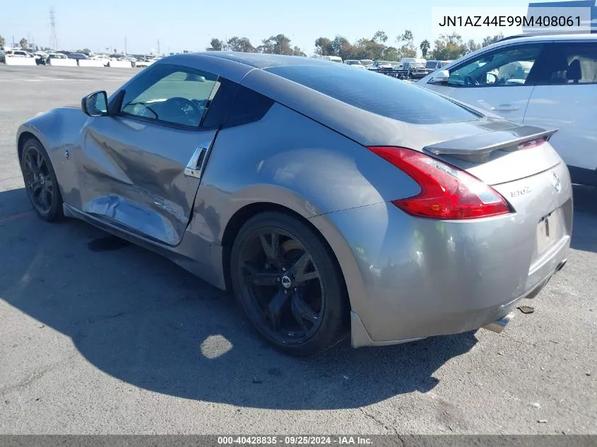 2009 Nissan 370Z VIN: JN1AZ44E99M408061 Lot: 40428835