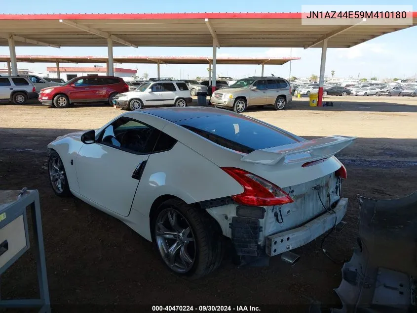 2009 Nissan 370Z VIN: JN1AZ44E59M410180 Lot: 40637120