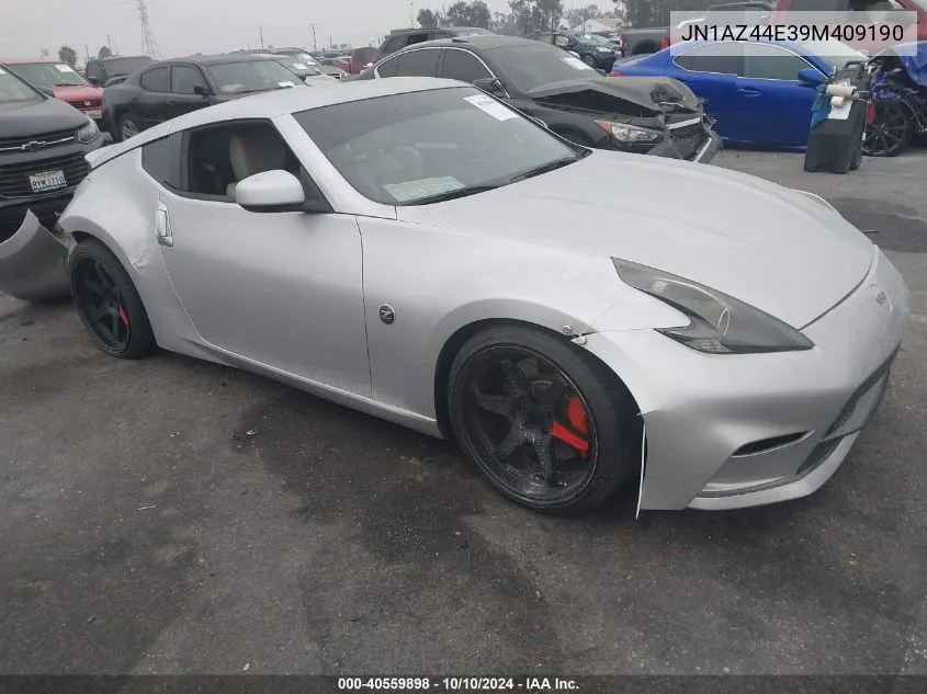 2009 Nissan 370Z Touring VIN: JN1AZ44E39M409190 Lot: 40559898