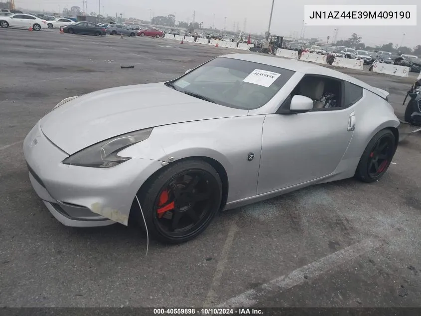 JN1AZ44E39M409190 2009 Nissan 370Z Touring