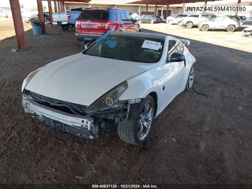 2009 Nissan 370Z VIN: JN1AZ44E59M410180 Lot: 40637120