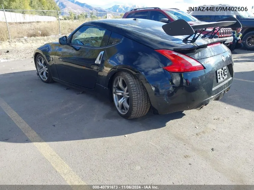 2009 Nissan 370Z Touring VIN: JN1AZ44E69M402606 Lot: 40791673