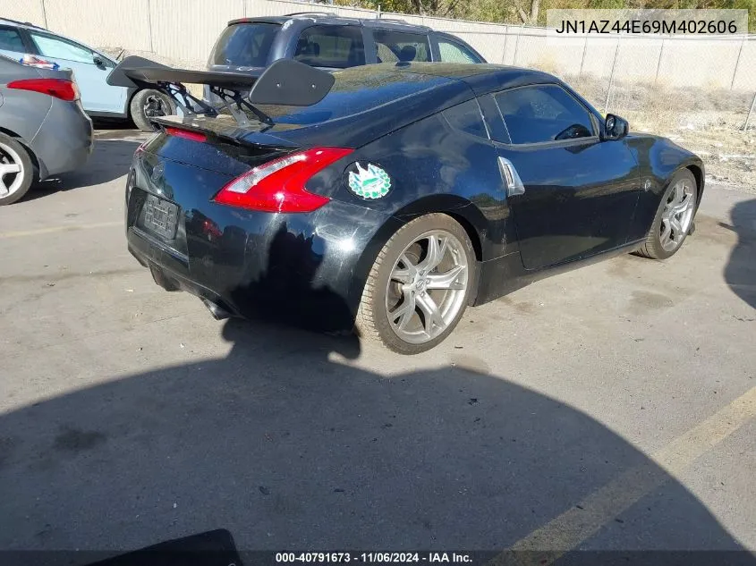 2009 Nissan 370Z Touring VIN: JN1AZ44E69M402606 Lot: 40791673