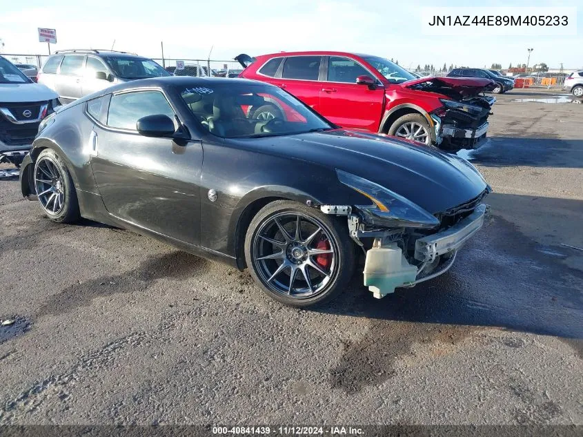 2009 Nissan 370Z Touring VIN: JN1AZ44E89M405233 Lot: 40841439