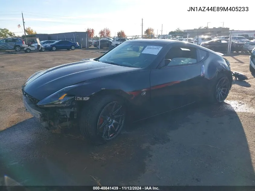 2009 Nissan 370Z Touring VIN: JN1AZ44E89M405233 Lot: 40841439