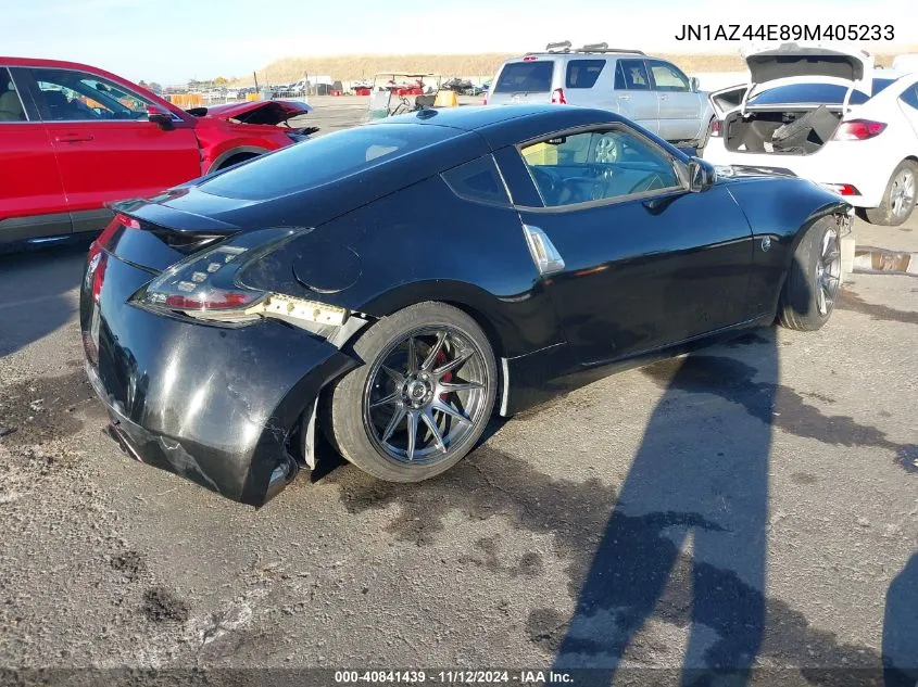 2009 Nissan 370Z Touring VIN: JN1AZ44E89M405233 Lot: 40841439