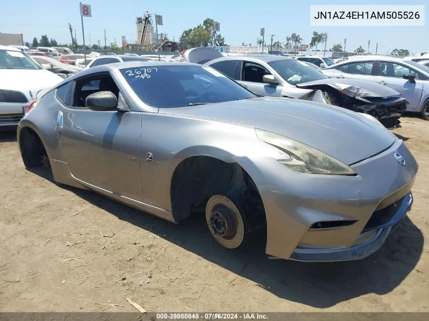 JN1AZ4EH1AM505526 2010 Nissan 370Z