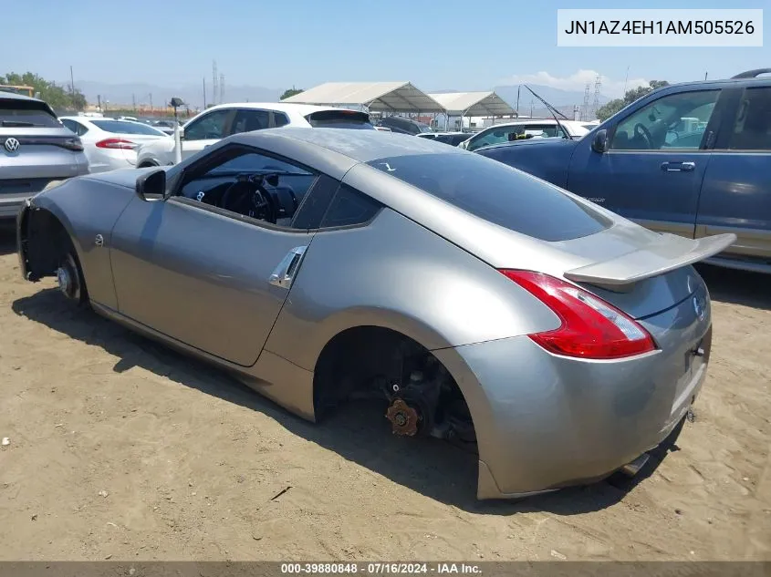 JN1AZ4EH1AM505526 2010 Nissan 370Z