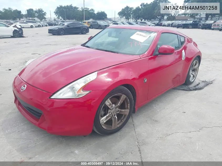 JN1AZ4EH4AM501258 2010 Nissan 370Z Touring