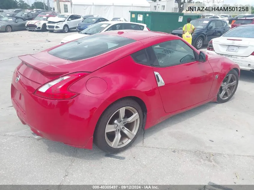 JN1AZ4EH4AM501258 2010 Nissan 370Z Touring