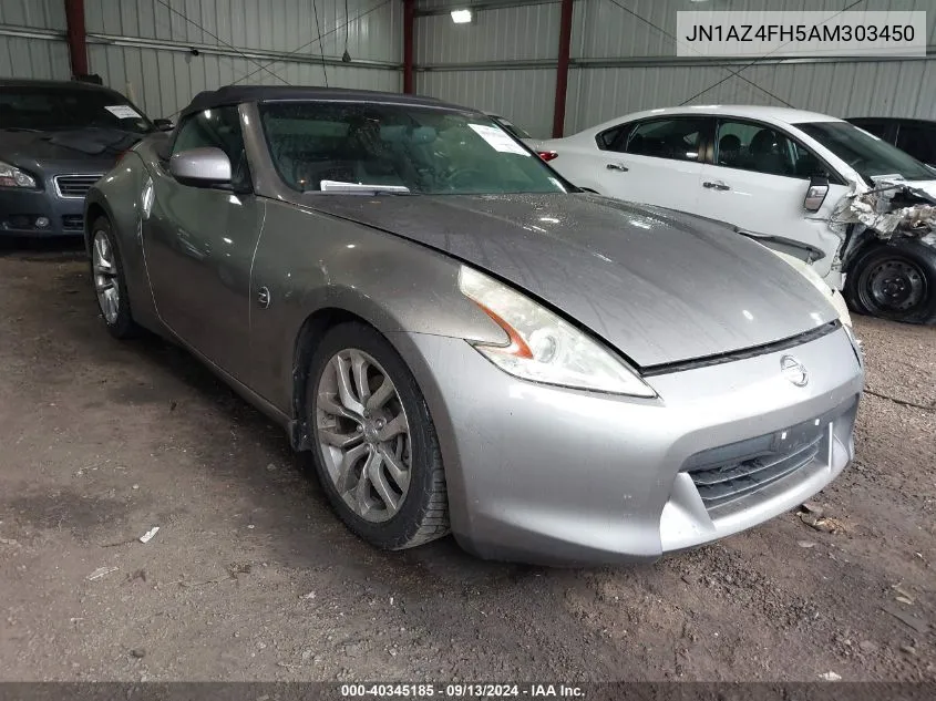 2010 Nissan 370Z Touring VIN: JN1AZ4FH5AM303450 Lot: 40345185