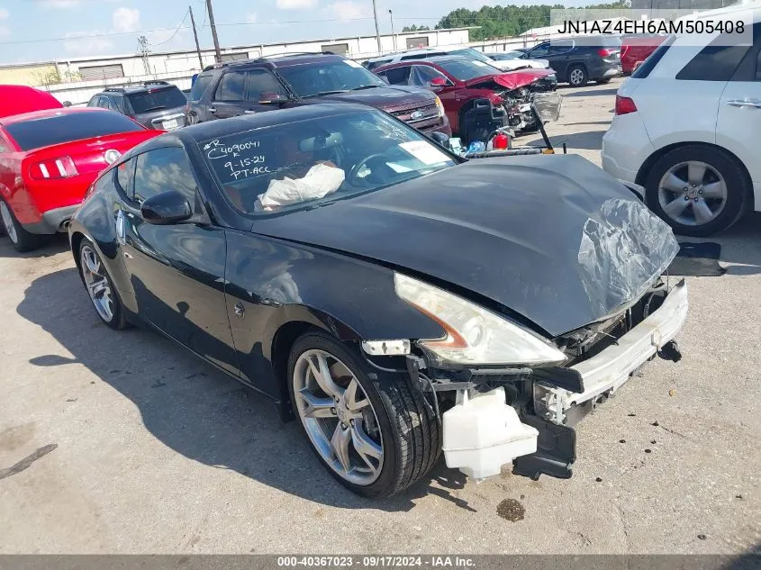 2010 Nissan 370Z Touring VIN: JN1AZ4EH6AM505408 Lot: 40367023