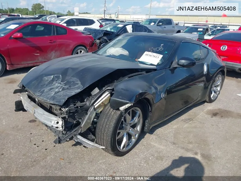 2010 Nissan 370Z Touring VIN: JN1AZ4EH6AM505408 Lot: 40367023